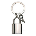 Charm Key & Lock Metal Key Chain